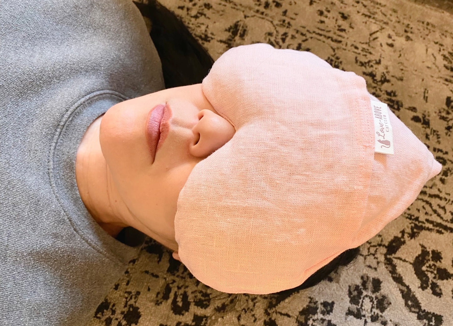 Big Hearted Lavender Eye Pillow