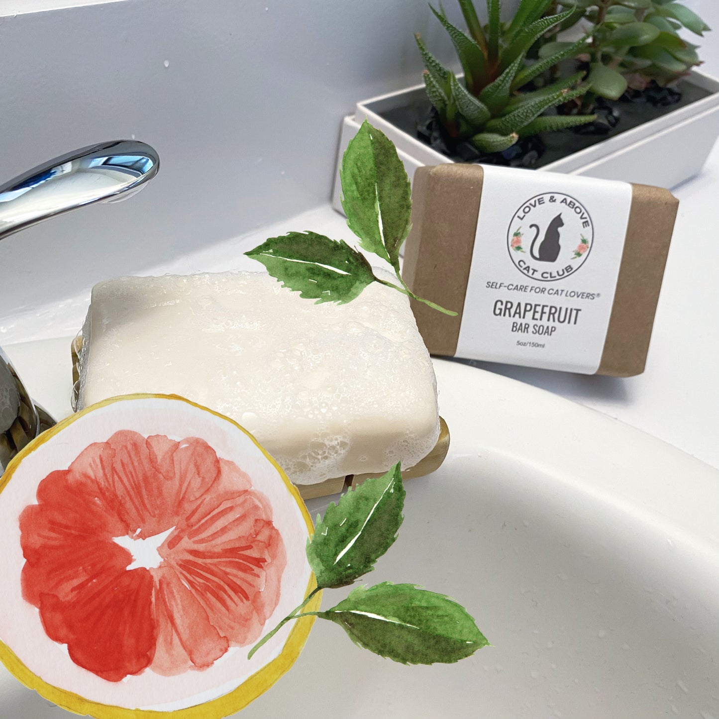 Handcrafted Soap: Grapefruit