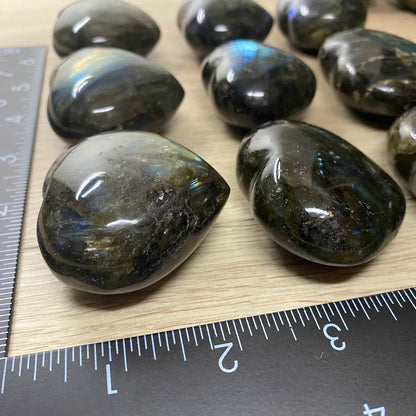 Labradorite Crystal Heart