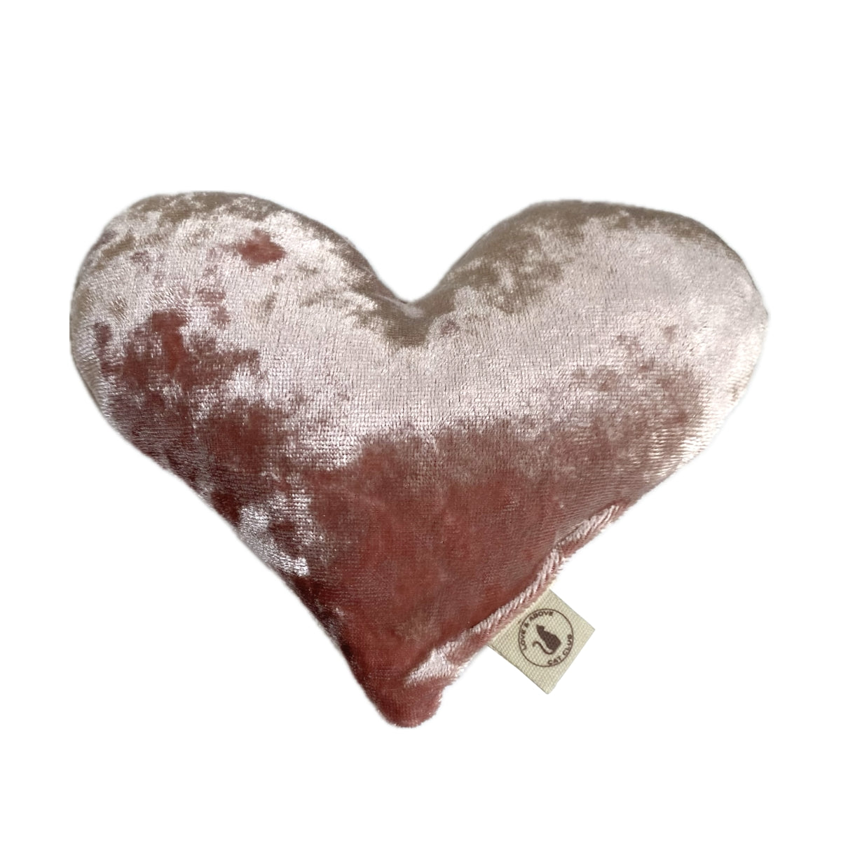 Luxe Velvety Lavender Comfort Heart