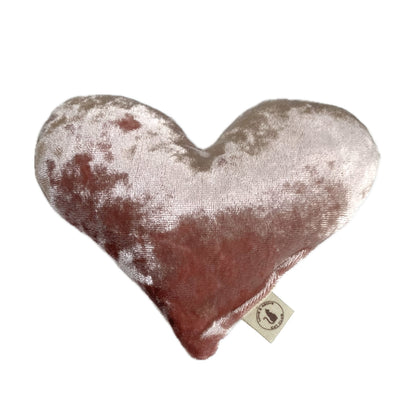 Luxe Velvety Lavender Comfort Heart