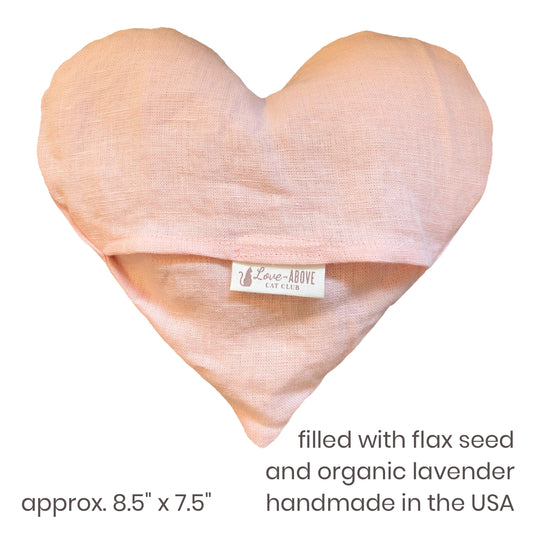 Big Hearted Lavender Eye Pillow