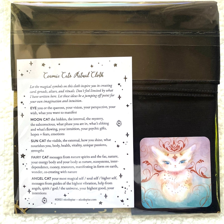 Spirit Cats Altar Cloth