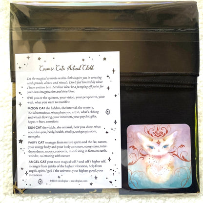Spirit Cats Altar Cloth