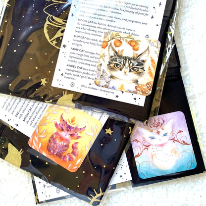 Spirit Cats Altar Cloth