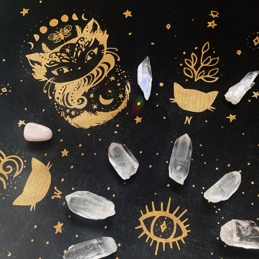 Spirit Cats Altar Cloth