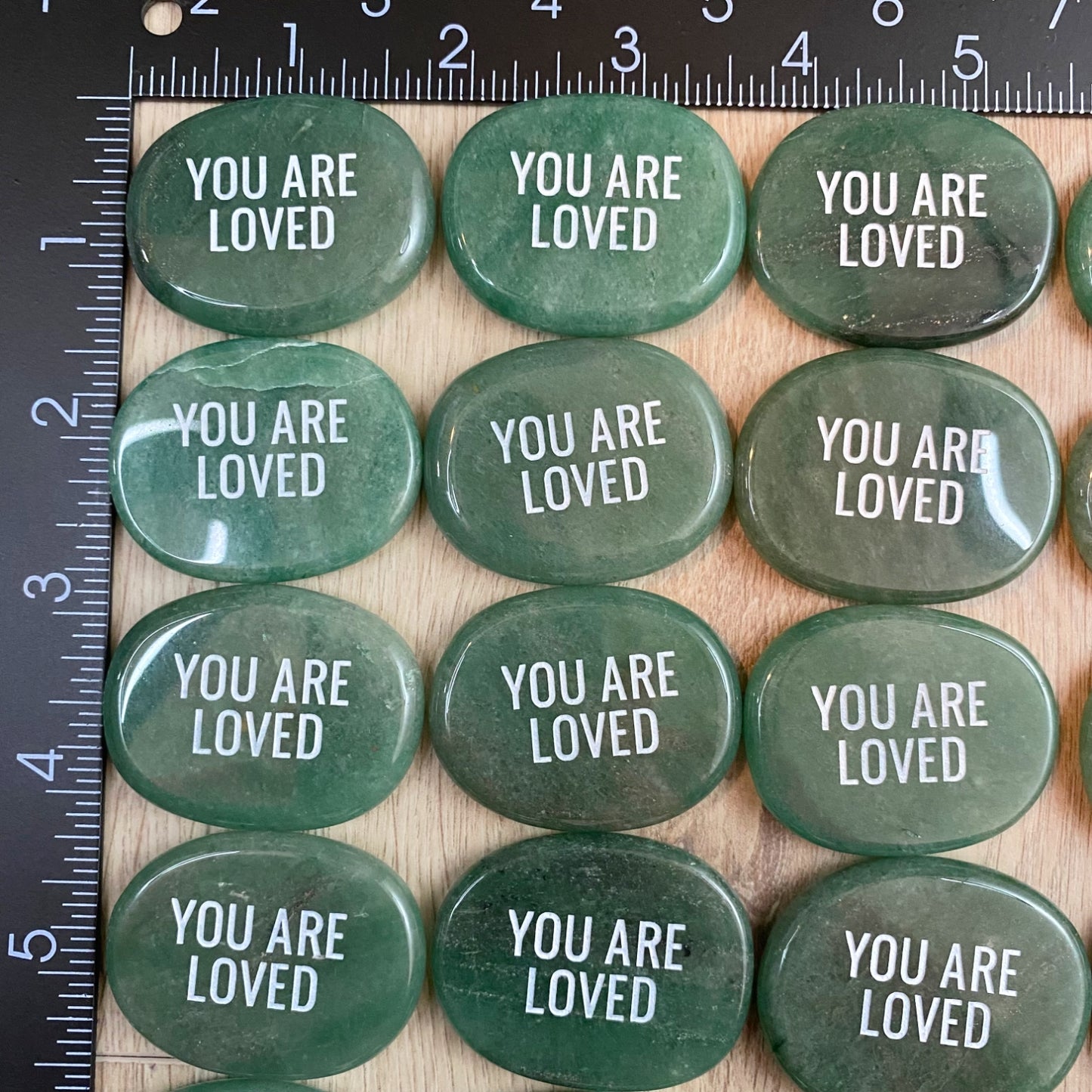 YOU ARE LOVED Green Aventurine