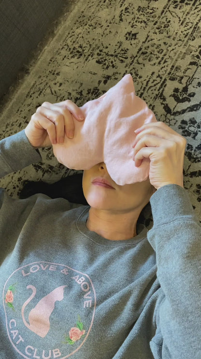 Big Hearted Lavender Eye Pillow