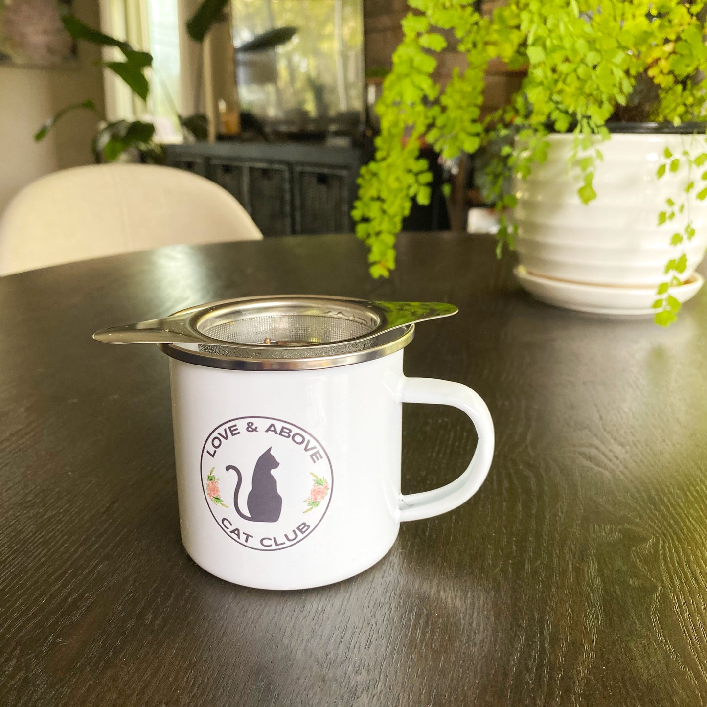 Stainless Steel Tea Infuser & Cover