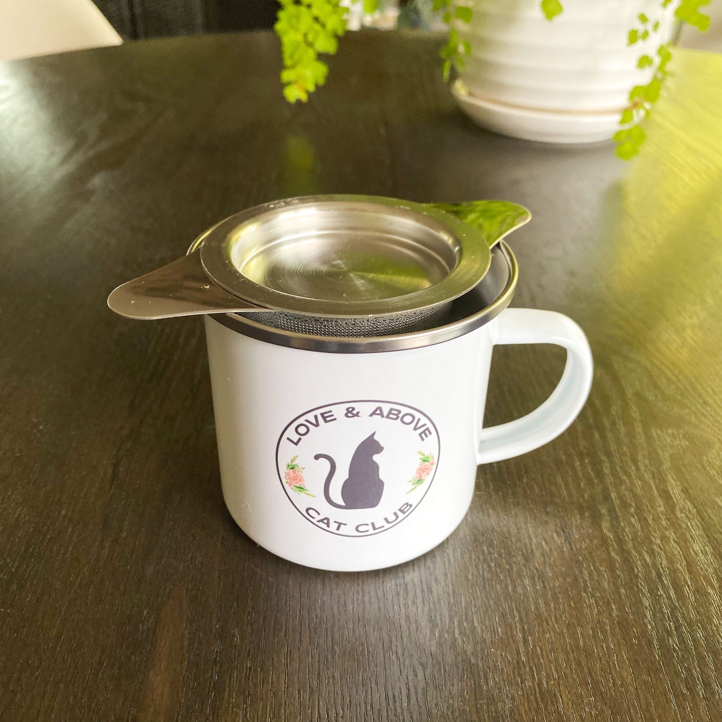Stainless Steel Tea Infuser & Cover