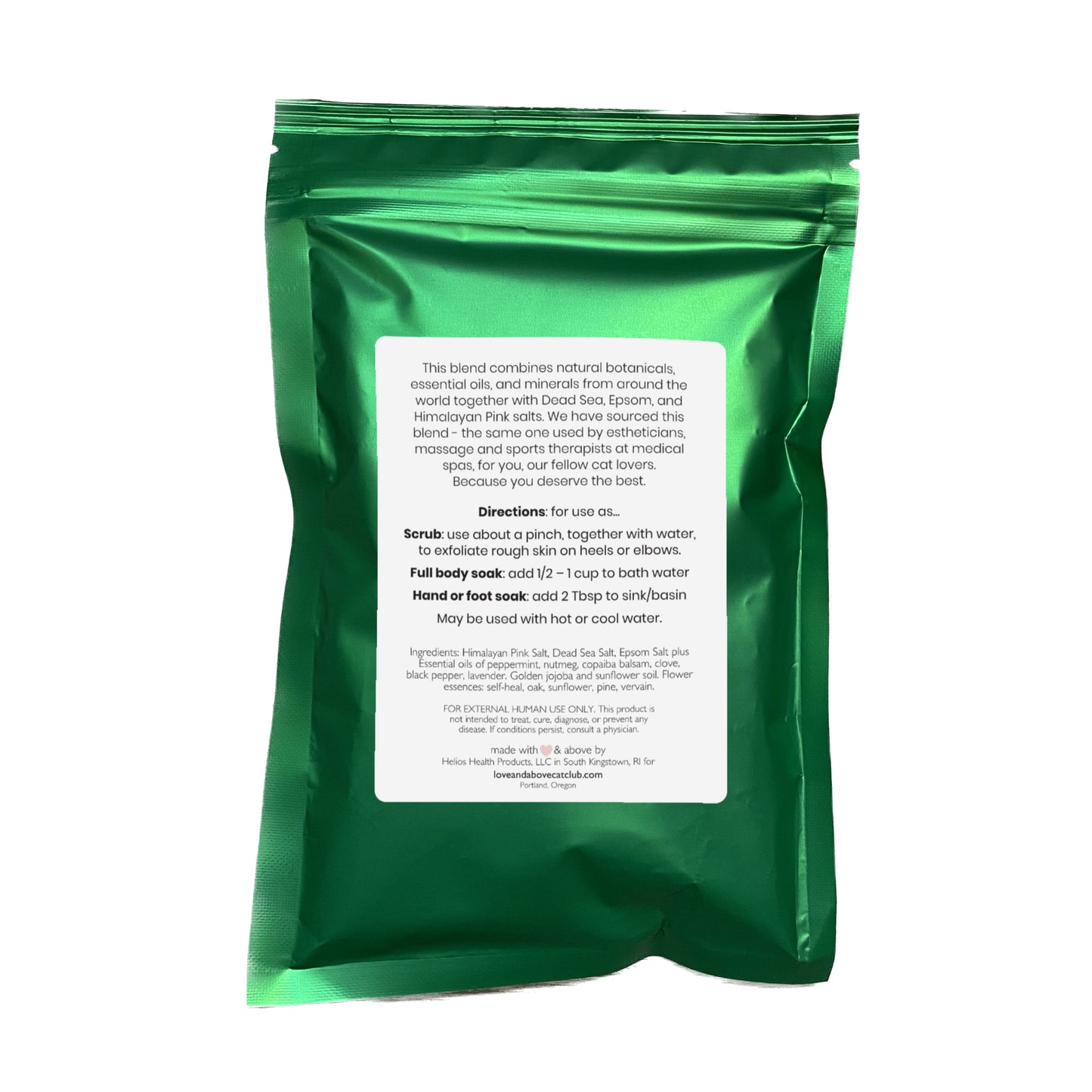 Bath Salt Therapy with Essential Oils