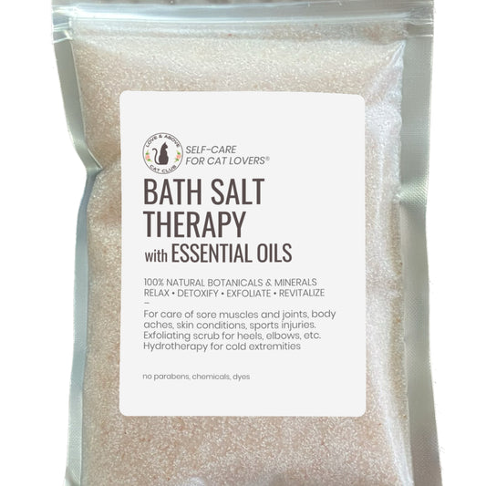 Bath Salt Therapy with Essential Oils