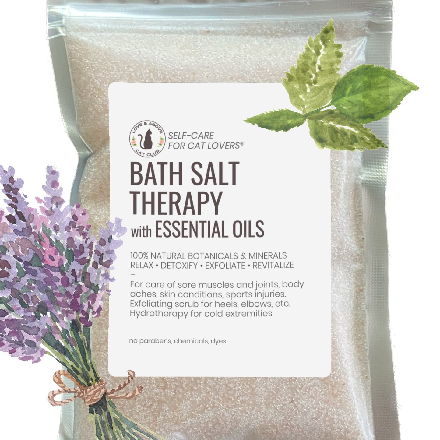 Bath Salt Therapy with Essential Oils