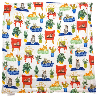 Cat Nap Mat - Succulents