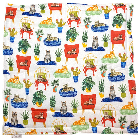 Cat Nap Mat - Succulents