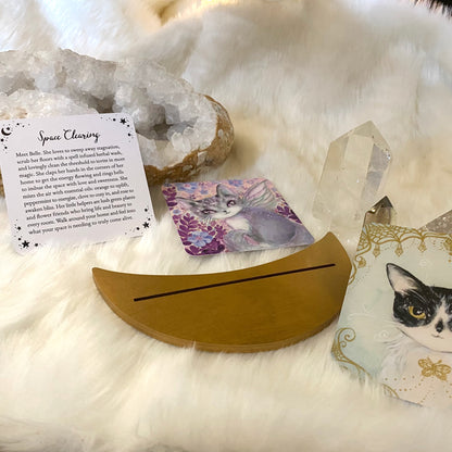 Crescent Card Holder