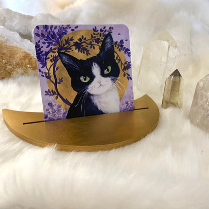 Crescent Card Holder