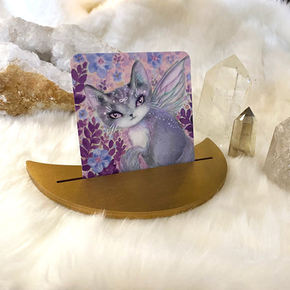 Crescent Card Holder