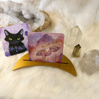 Crescent Card Holder