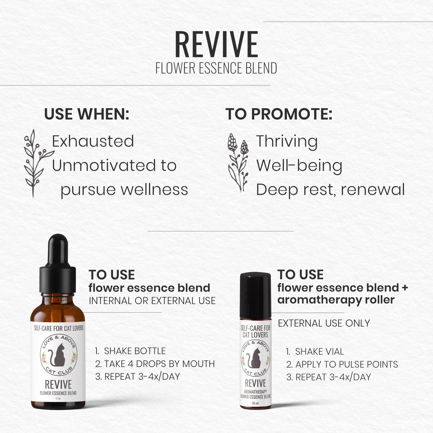 Revive Flower Essence Blend