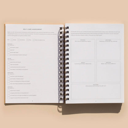Self-Care Planner - Dusty Rose