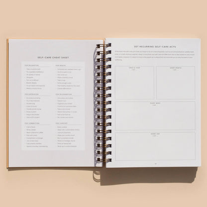 Self-Care Planner - Sand Grey