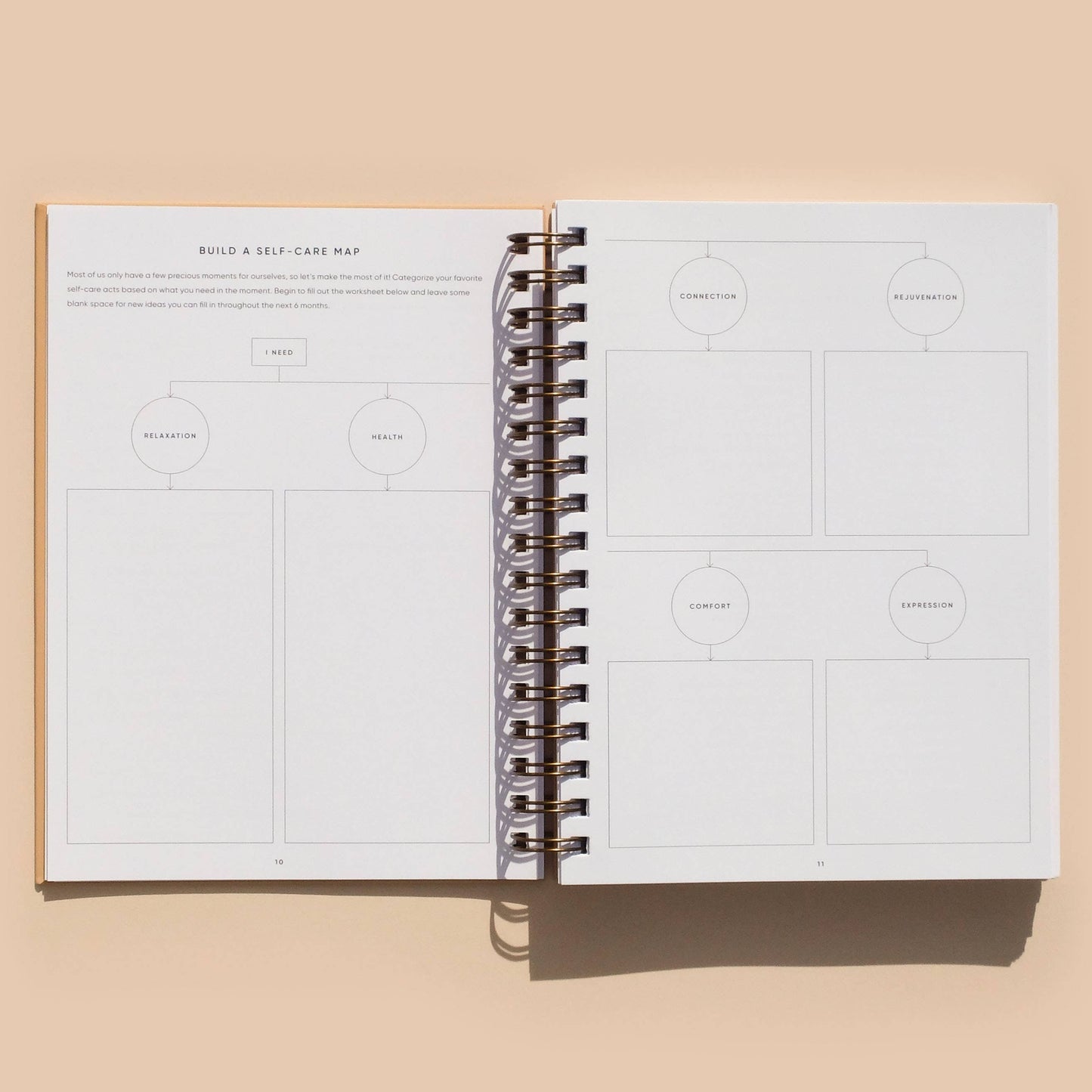 Self-Care Planner - Dusty Rose