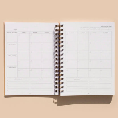 Self-Care Planner - Dusty Rose