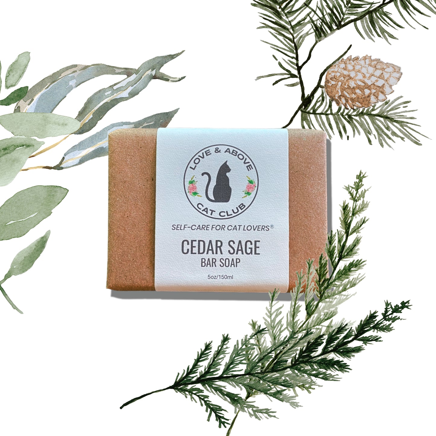 Handcrafted Soap: Cedar Sage