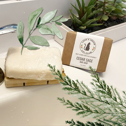 Handcrafted Soap: Cedar Sage