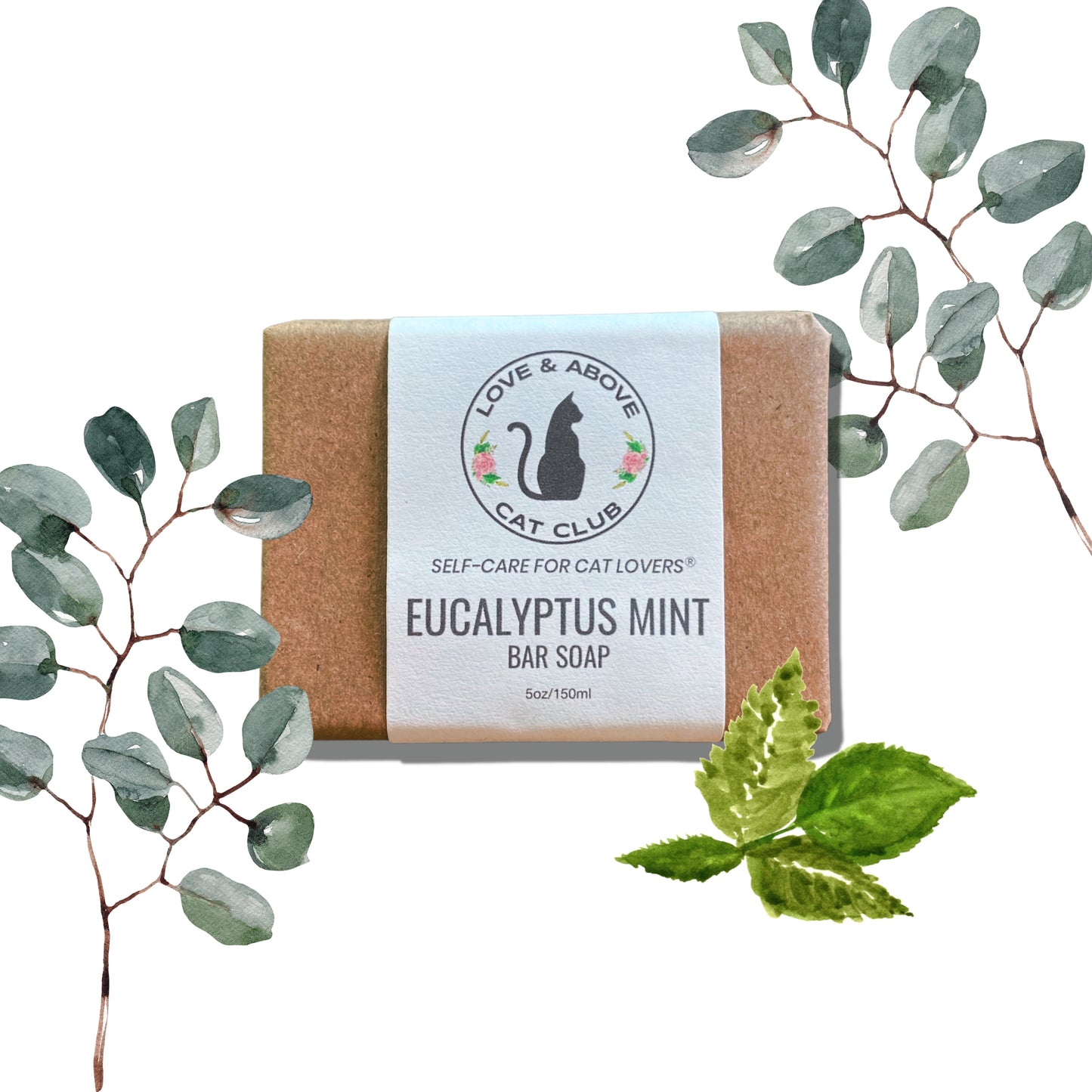 Handcrafted Soap: Eucalyptus Mint