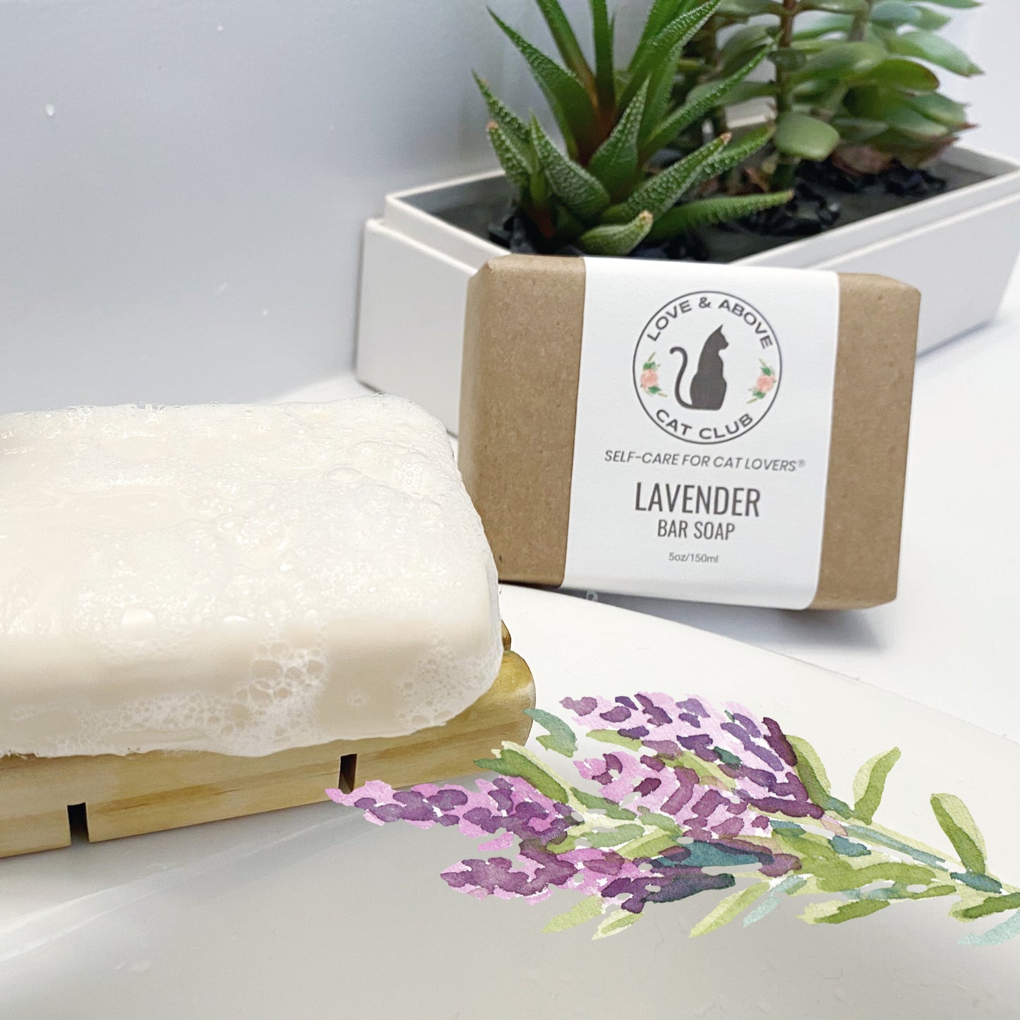 Handcrafted Soap: Lavender
